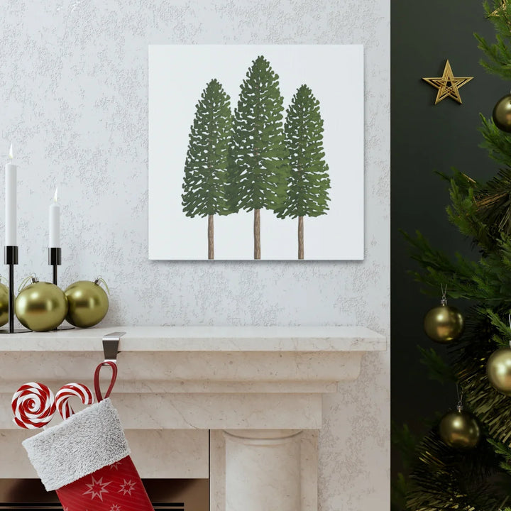 Ponderosa Pine Canvas - Large Stretched Cotton Canvas Art Print With Matte Finish