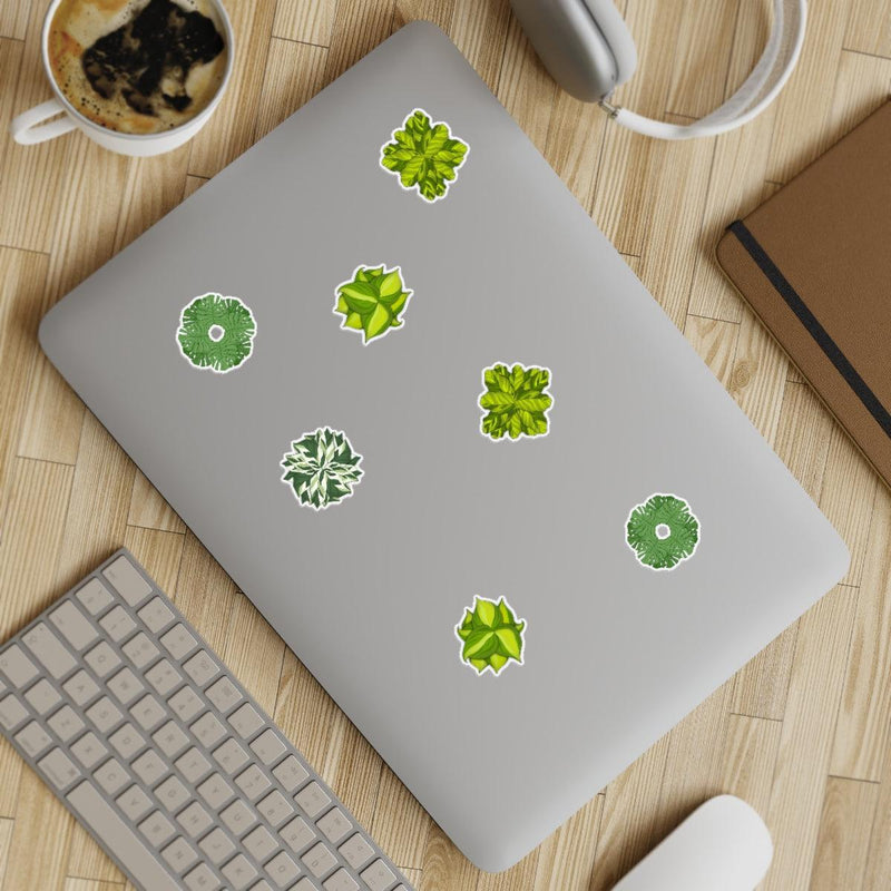 House Plant Stickers Group 