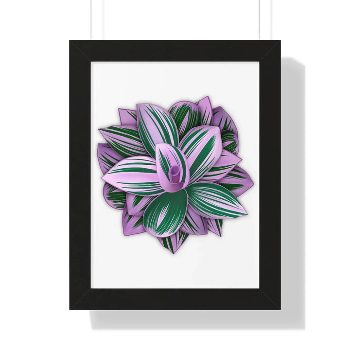Tradescantia Nanouk Framed Print, Poster, Laura Christine Photography & Design, Framed, Home & Living, Indoor, Paper, Posters, Laura Christine Photography & Design, laurachristinedesign.com