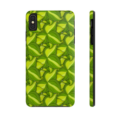 Philodendron Brasil Phone Case, Phone Case, Printify, Accessories, Glossy, iPhone Cases, Matte, Phone accessory, Phone Cases, Samsung Cases, Laura Christine Photography & Design, laurachristinedesign.com