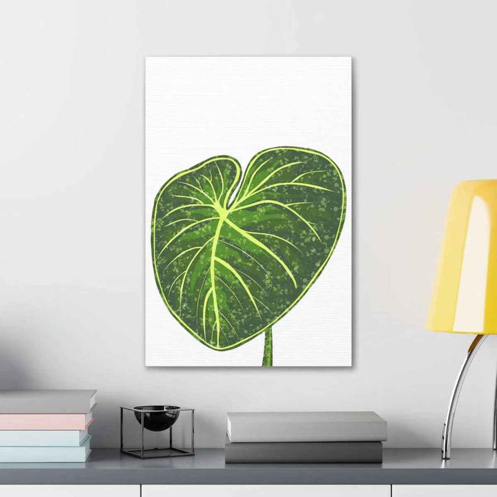 Philodendron Gloriosum Canvas - Stretched Canvas Art Print | Matte Indoor Wall Art