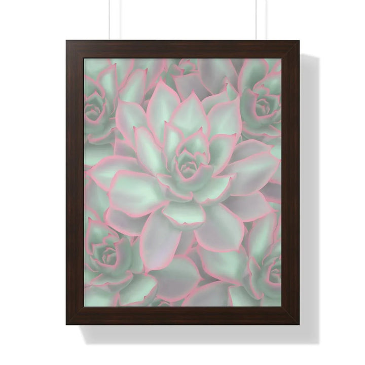 Echeveria Violet Queen Succulent Framed Print, Poster, Laura Christine Photography & Design, Framed, Home & Living, Indoor, Paper, Posters, Laura Christine Photography & Design, laurachristinedesign.com