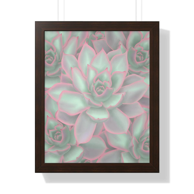 Echeveria Violet Queen Succulent Framed Print, Poster, Laura Christine Photography & Design, Framed, Home & Living, Indoor, Paper, Posters, Laura Christine Photography & Design, laurachristinedesign.com