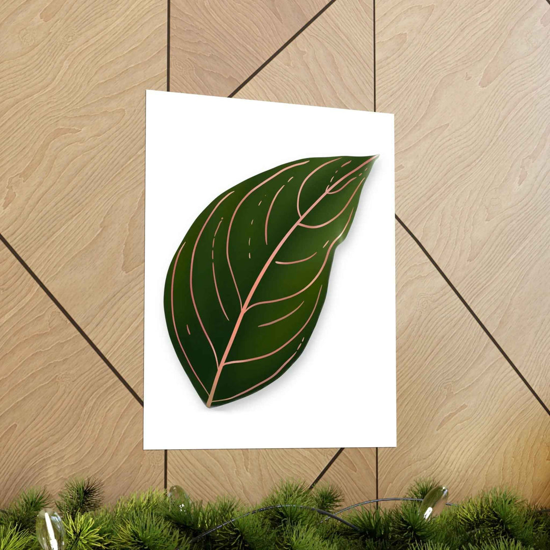 POS Aglaonema Rotundum Print