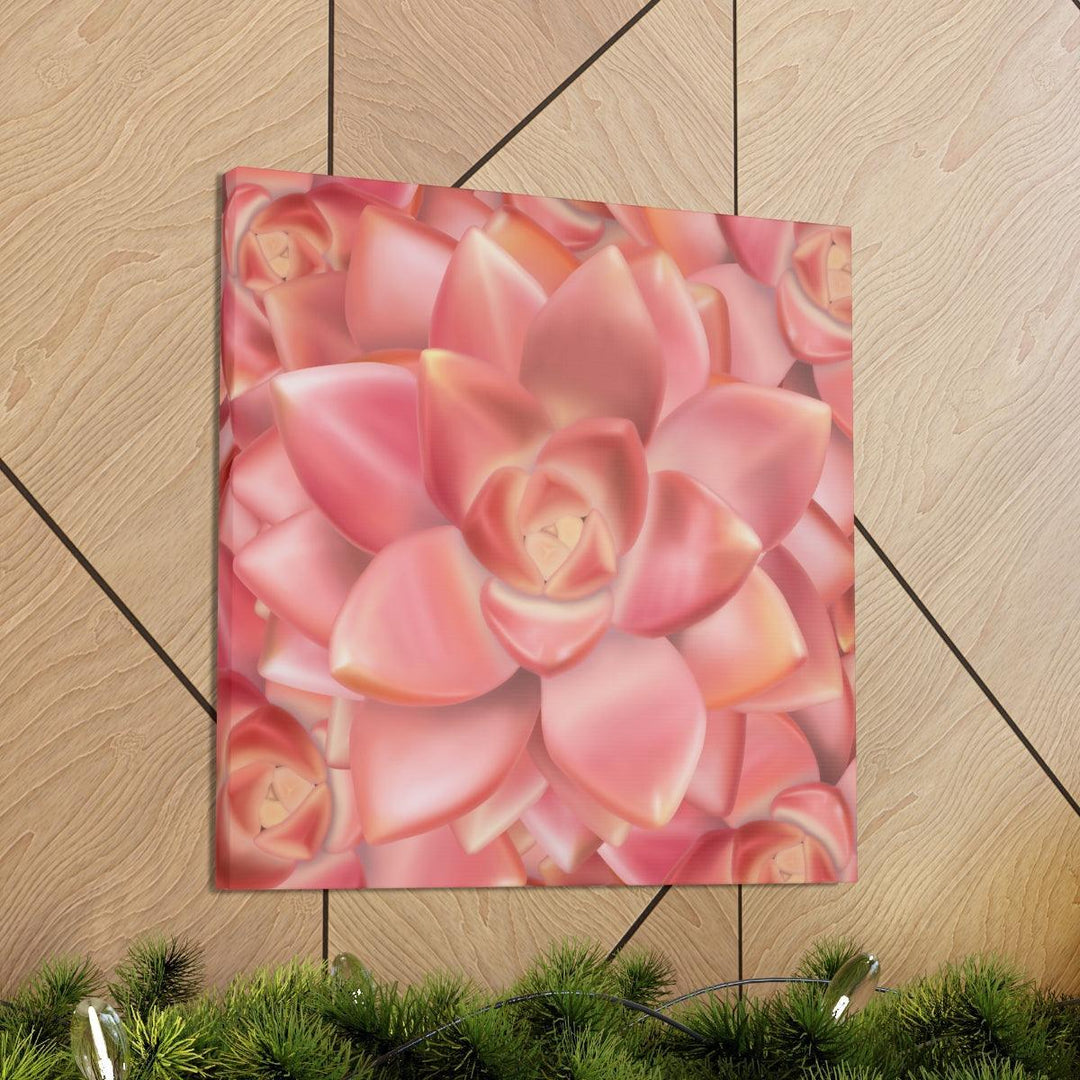 Graptosedum 'California Sunset' Succulent Canvas, Canvas, Laura Christine Photography & Design, Art & Wall Decor, Canvas, Hanging Hardware, Home & Living, Indoor, Laura Christine Photography & Design, laurachristinedesign.com