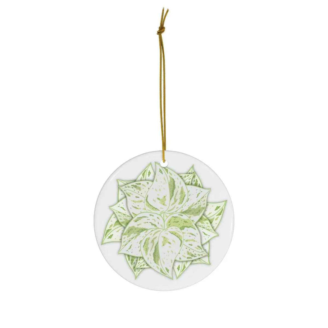 POS Snow Queen Ceramic Ornament