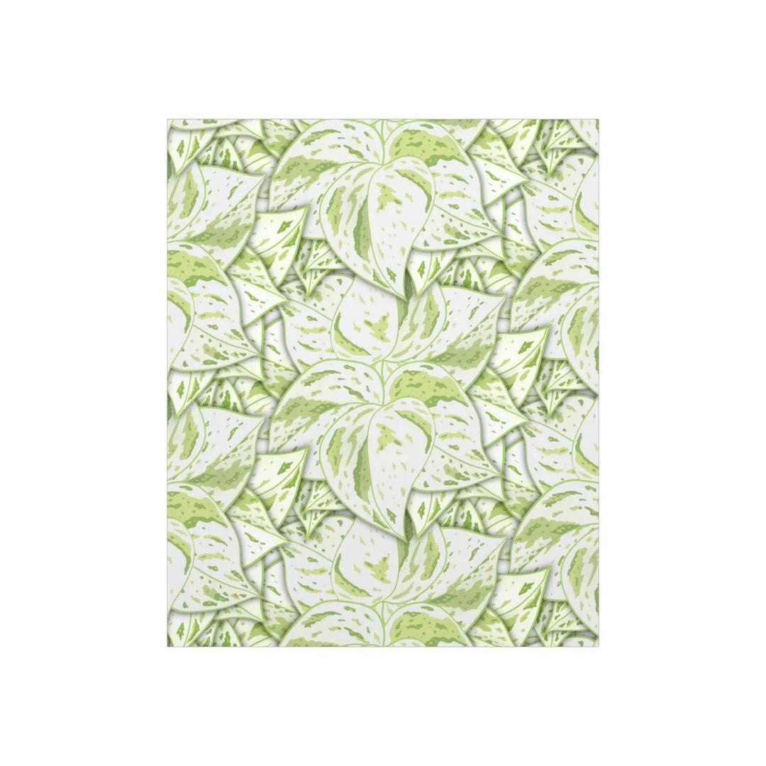 Snow Queen Pothos Print, Poster, Laura Christine Photography & Design, Back to School, Home & Living, Indoor, Matte, Paper, Posters, Valentine's Day promotion, Laura Christine Photography & Design, laurachristinedesign.com