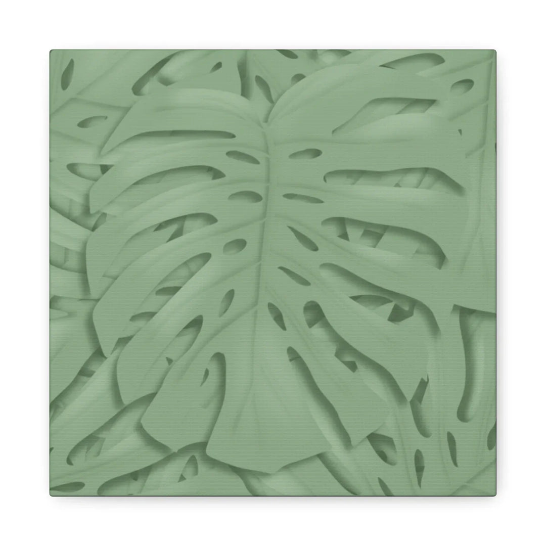 Monstera Canvas Art | Durable Matte Finish Canvas Art Print for Indoor Wall Decor