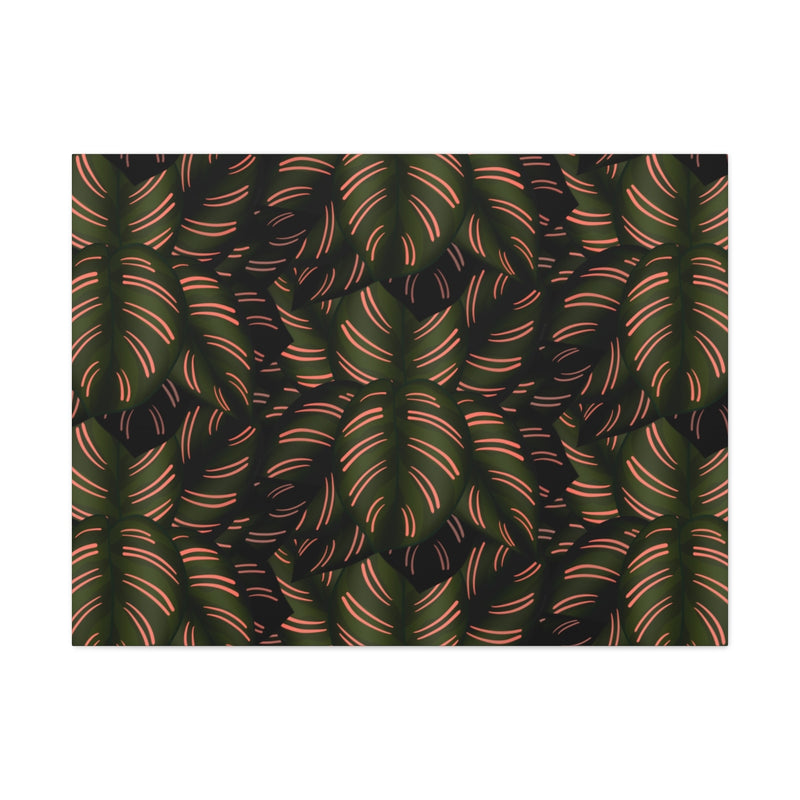 Calathea Pinstripe Canvas