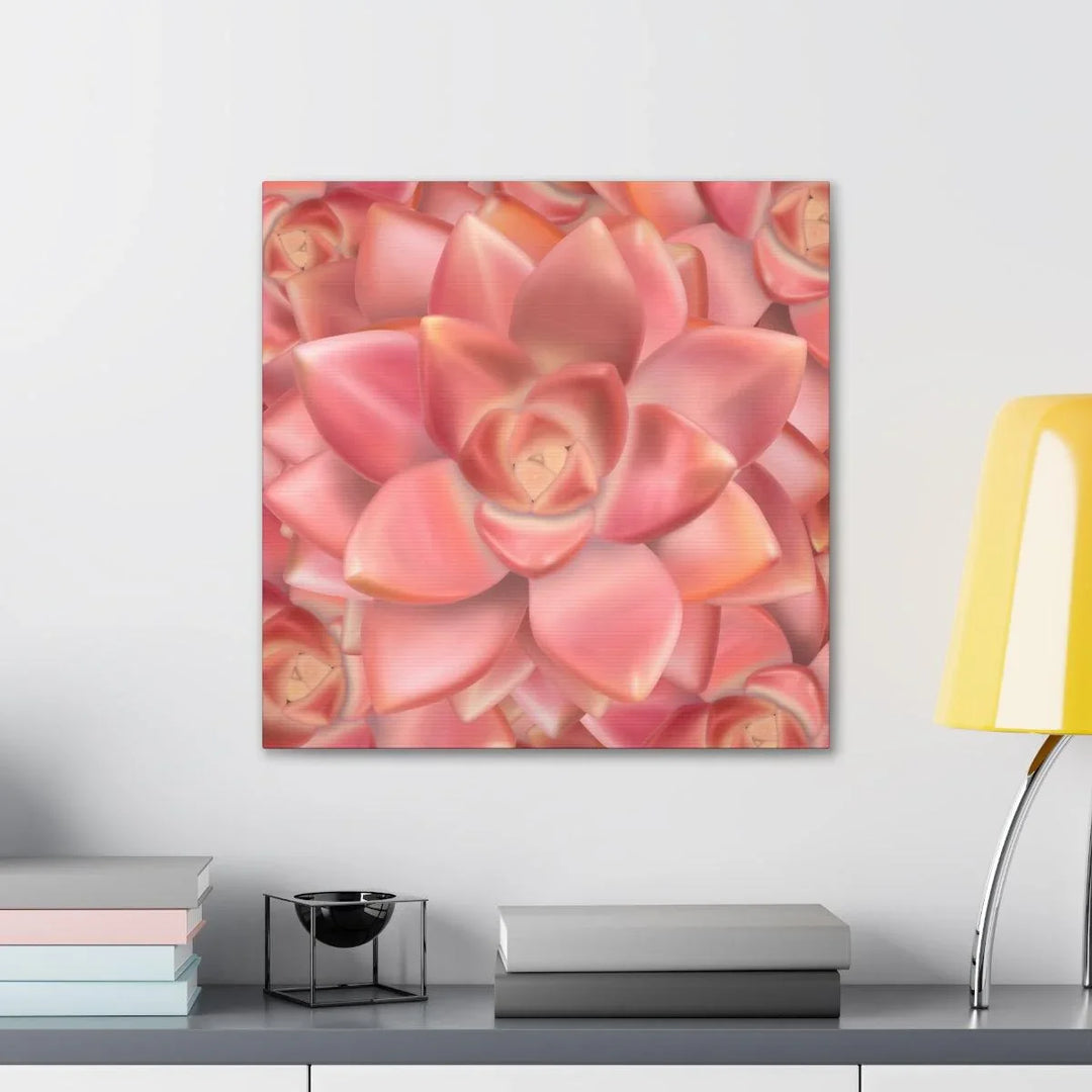 Graptosedum 'California Sunset' Succulent Canvas, Canvas, Laura Christine Photography & Design, Art & Wall Decor, Canvas, Hanging Hardware, Home & Living, Indoor, Laura Christine Photography & Design, laurachristinedesign.com