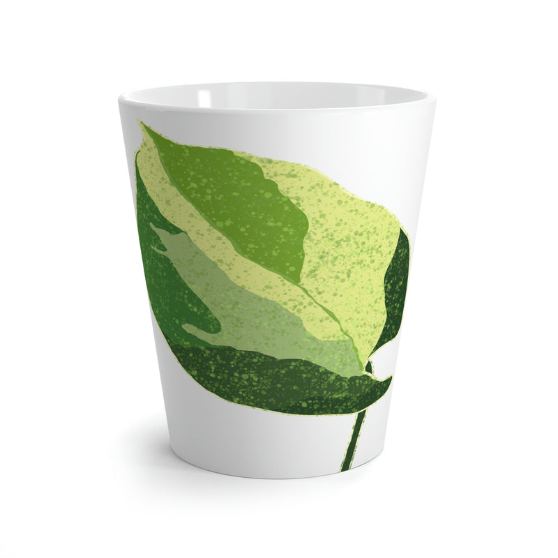 Taza Manjula Pothos Latte, 12 oz