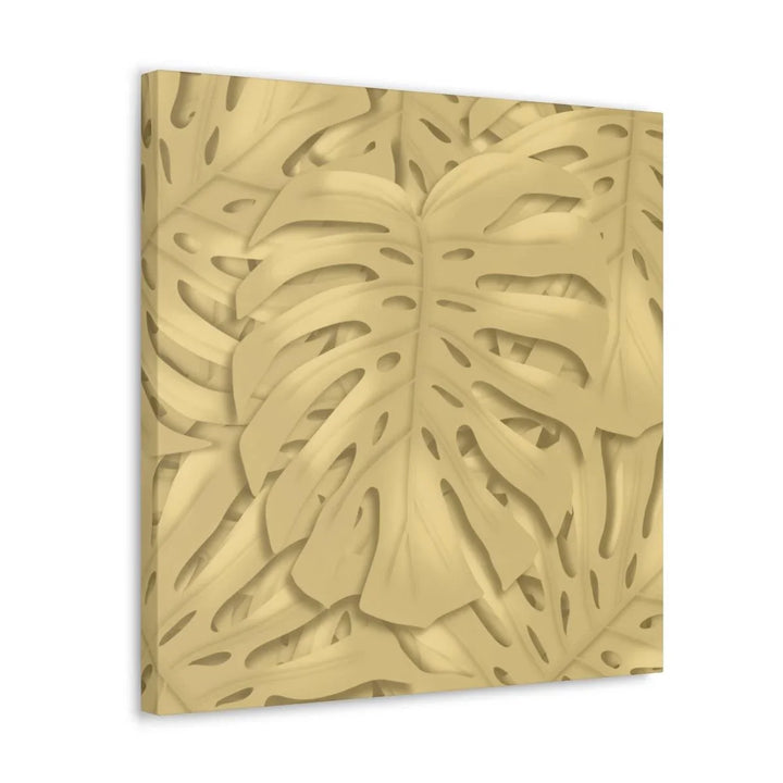 Golden Monstera Canvas, Canvas, Laura Christine Photography & Design, Art & Wall Decor, Canvas, Hanging Hardware, Home & Living, Indoor, Laura Christine Photography & Design, laurachristinedesign.com