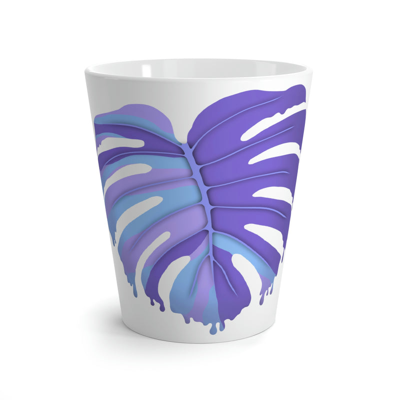 Melting Monstera, Purple - Mug