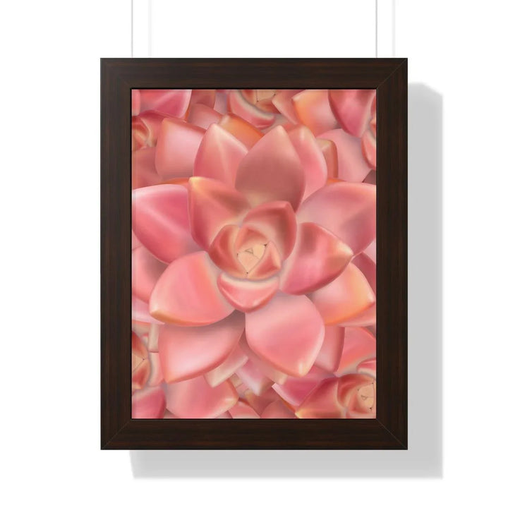 Graptosedum 'California Sunset' Succulent Framed Print, Poster, Laura Christine Photography & Design, Framed, Home & Living, Indoor, Paper, Posters, Laura Christine Photography & Design, laurachristinedesign.com