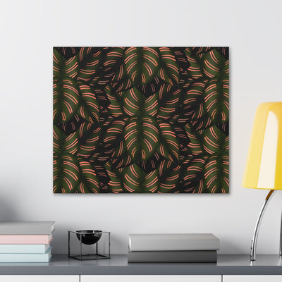 Calathea Pinstripe Canvas