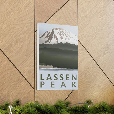 Lassen Peak Minimalist Canvas, Canvas, Printify, Art & Wall Decor, Canvas, Hanging Hardware, Home & Living, Indoor, Laura Christine Photography & Design, laurachristinedesign.com