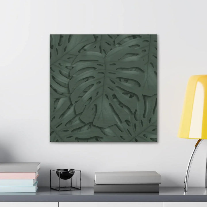 Deep Green Monstera Canvas, Canvas, Laura Christine Photography & Design, Art & Wall Decor, Canvas, Hanging Hardware, Home & Living, Indoor, Laura Christine Photography & Design, laurachristinedesign.com