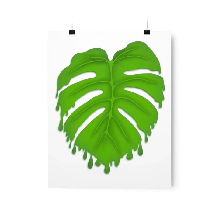 Melting Monstera Print, Poster, Laura Christine Photography & Design, Back to School, Home & Living, Indoor, Matte, Paper, Posters, Valentine's Day promotion, Laura Christine Photography & Design, laurachristinedesign.com