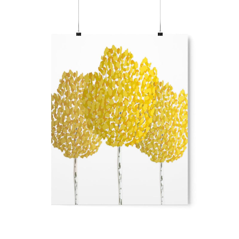 Fall Aspen Print, Poster, Laura Christine Photography & Design, Back to School, Home & Living, Indoor, Matte, Paper, Posters, Valentine&