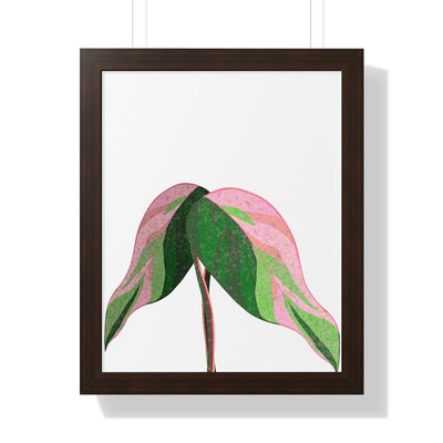 Pink Princess Philodendron Framed Print, Poster, Laura Christine Photography & Design, Framed, Home & Living, Indoor, Paper, Posters, Laura Christine Photography & Design, laurachristinedesign.com