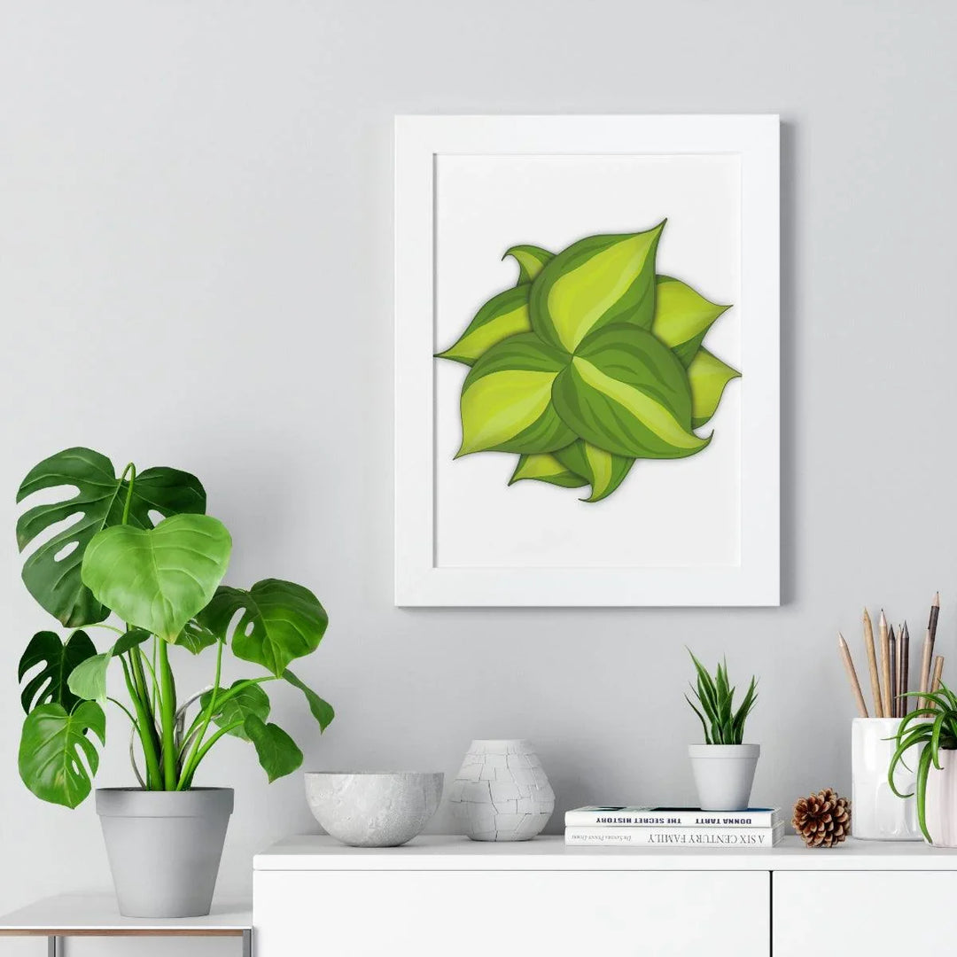 Philodendron Brasil Framed Print, Poster, Laura Christine Photography & Design, Framed, Home & Living, Indoor, Paper, Posters, Laura Christine Photography & Design, laurachristinedesign.com