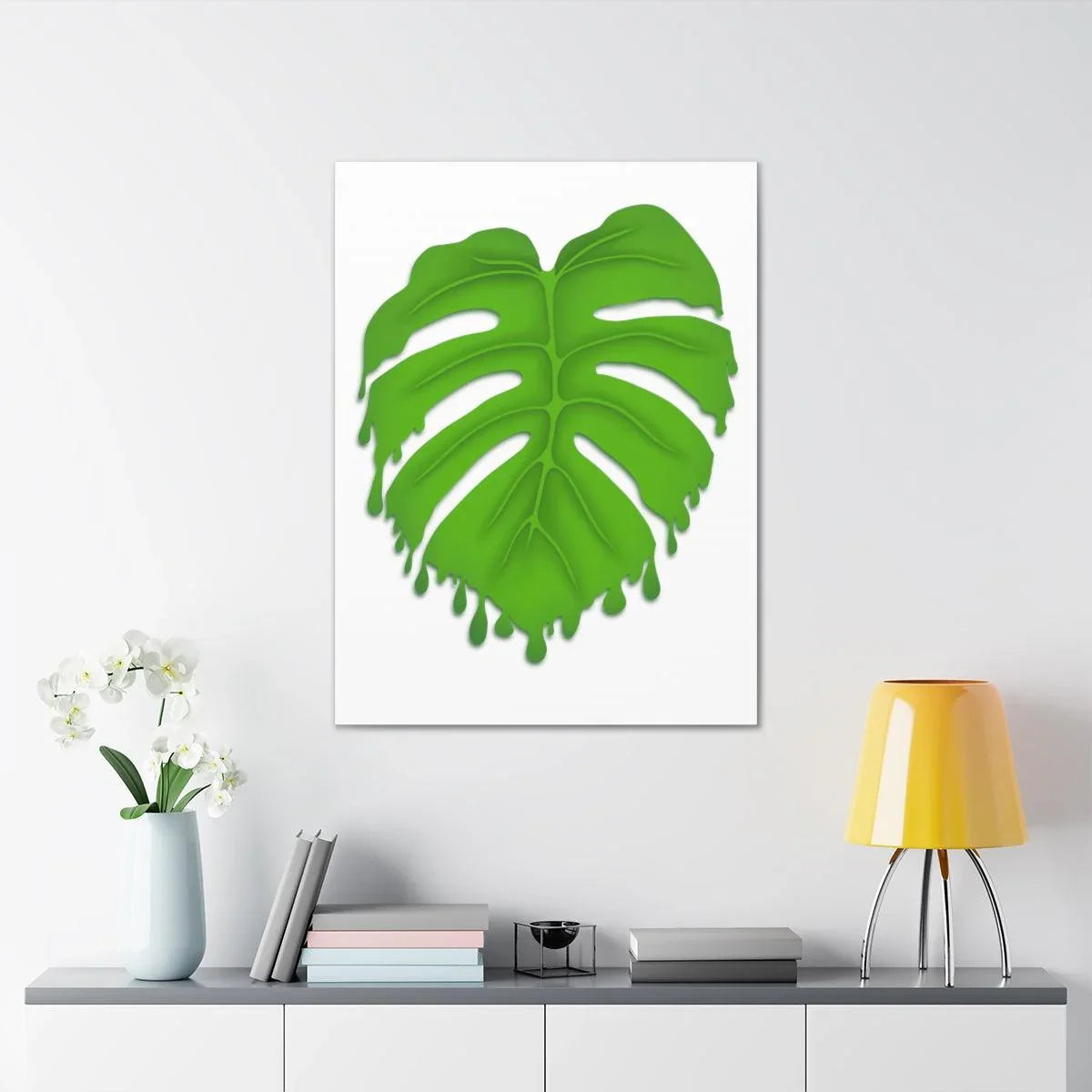 Melting Monstera Canvas, Canvas, Laura Christine Photography & Design, Art & Wall Decor, Canvas, Hanging Hardware, Home & Living, Indoor, Laura Christine Photography & Design, laurachristinedesign.com