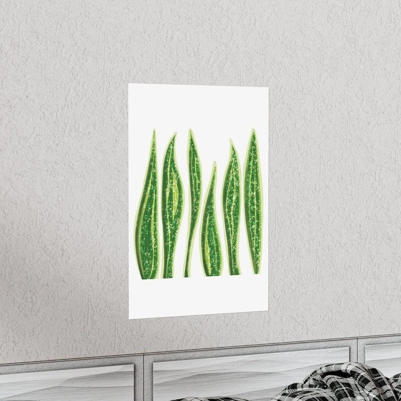 Snake Plant Print, Poster, Laura Christine Photography & Design, Back to School, Home & Living, Indoor, Matte, Paper, Posters, Valentine&