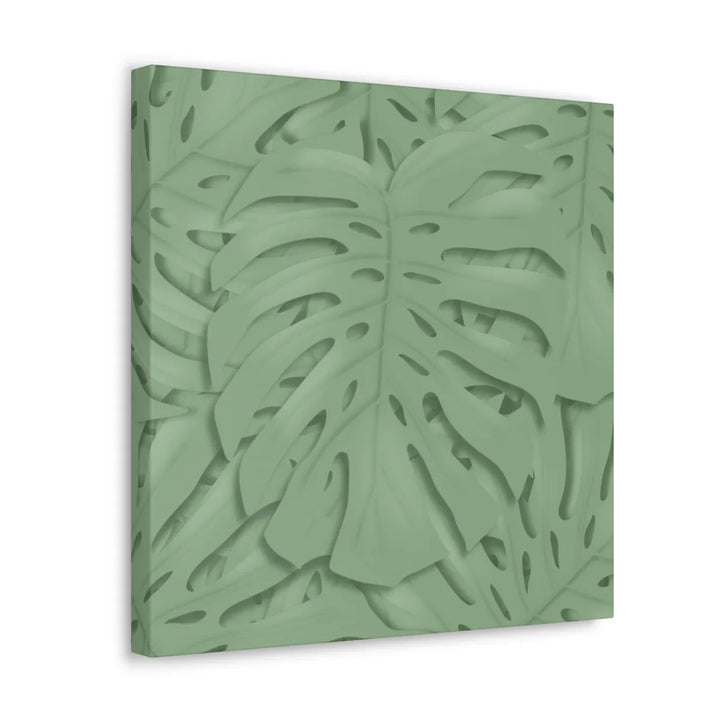 Monstera Canvas Art | Durable Matte Finish Canvas Art Print for Indoor Wall Decor