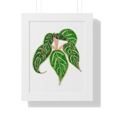 Sparkling Sarah Agalonema (Chinese Evergreen) Framed Print, Poster, Laura Christine Photography & Design, Aglaonema, Bottle, Canvas Bag, Chinese Evergreen, Coffee, Drinkware, Framed, Home & Living, Indoor, Paper, Posters, Reusable, Shopping Bag, Sparklng Sarah, Tea, Tote Bag, Travel, Tumbler, Water, Laura Christine Photography & Design, laurachristinedesign.com