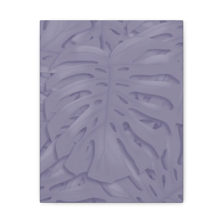 Violet Monstera Canvas – Durable Canvas Art Print With Matte Finish & Botanical Design