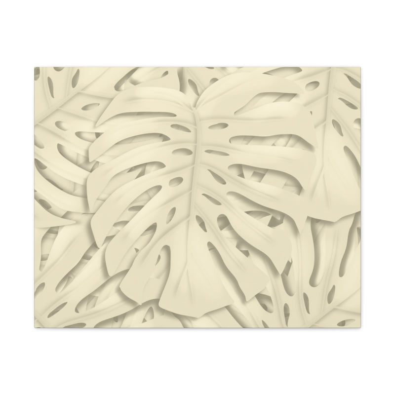 Lona Monstera Beige Suave