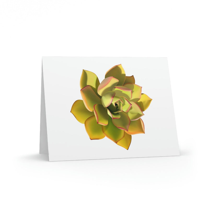 Noble Aeonium Succulent Greeting Card, Paper products, Printify, Greeting Card, Holiday Picks, Home & Living, Paper, Postcard, Postcards, Laura Christine Photography & Design, laurachristinedesign.com