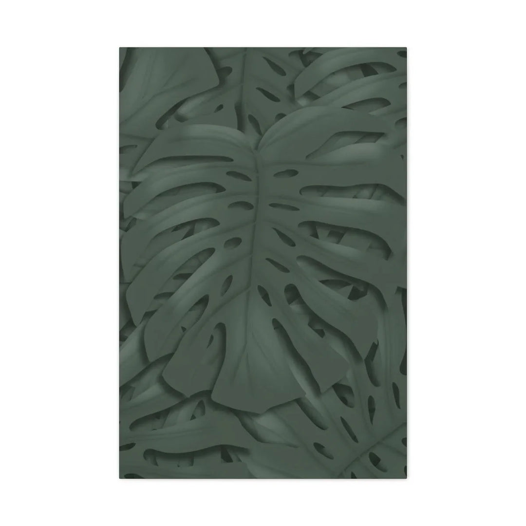 Deep Green Monstera Canvas, Canvas, Laura Christine Photography & Design, Art & Wall Decor, Canvas, Hanging Hardware, Home & Living, Indoor, Laura Christine Photography & Design, laurachristinedesign.com