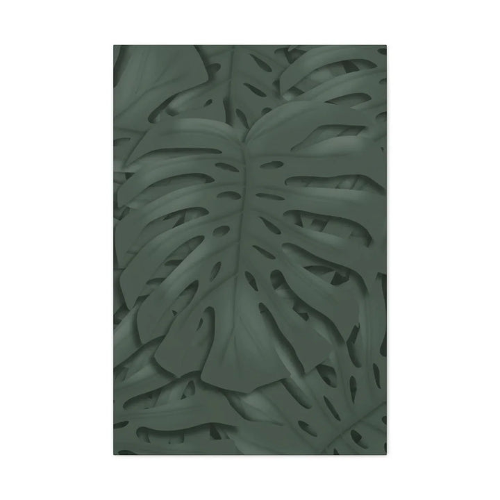 Deep Green Monstera Canvas, Canvas, Laura Christine Photography & Design, Art & Wall Decor, Canvas, Hanging Hardware, Home & Living, Indoor, Laura Christine Photography & Design, laurachristinedesign.com