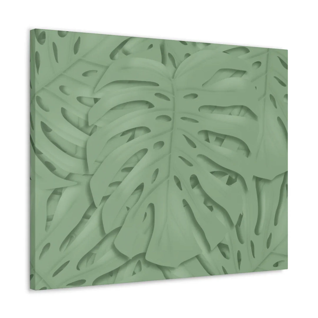 Monstera Canvas Art | Durable Matte Finish Canvas Art Print for Indoor Wall Decor