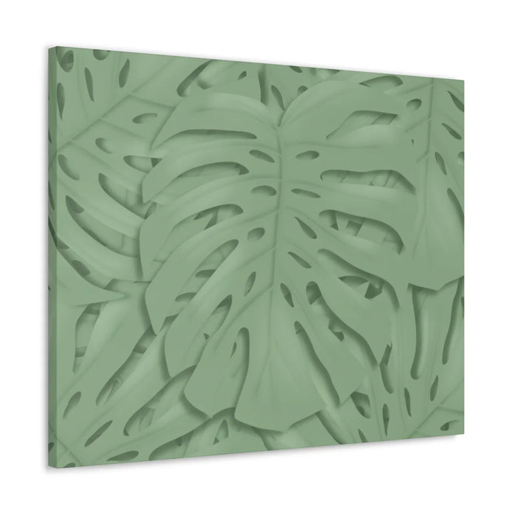 Monstera Canvas Art | Durable Matte Finish Canvas Art Print for Indoor Wall Decor