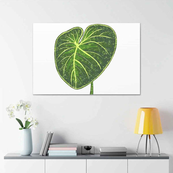 Philodendron Gloriosum Canvas - Stretched Canvas Art Print | Matte Indoor Wall Art