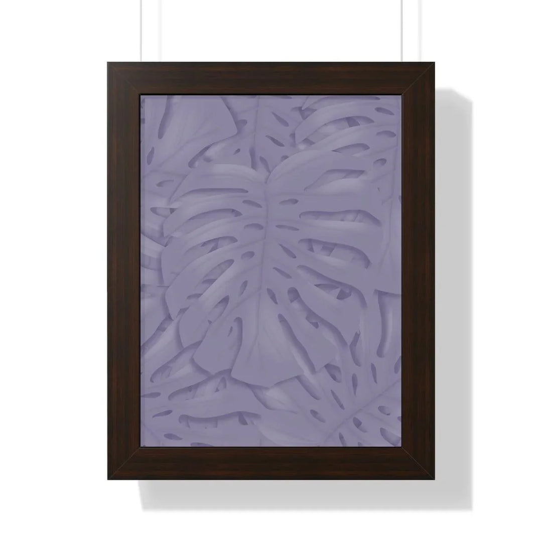 Violet Monstera Framed Print, Poster, Laura Christine Photography & Design, Framed, Home & Living, Indoor, Paper, Posters, Laura Christine Photography & Design, laurachristinedesign.com