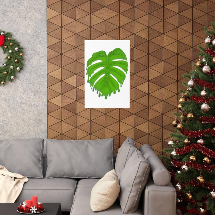 Melting Monstera Print, Poster, Laura Christine Photography & Design, Back to School, Home & Living, Indoor, Matte, Paper, Posters, Valentine's Day promotion, Laura Christine Photography & Design, 