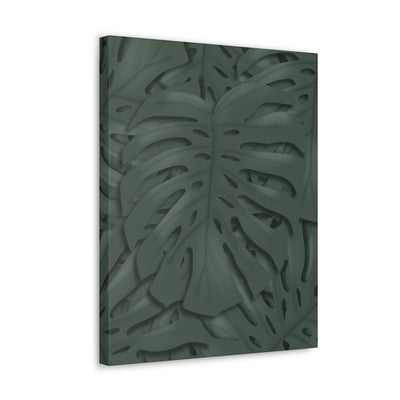 Deep Green Monstera Canvas, Canvas, Laura Christine Photography & Design, Art & Wall Decor, Canvas, Hanging Hardware, Home & Living, Indoor, Laura Christine Photography & Design, laurachristinedesign.com