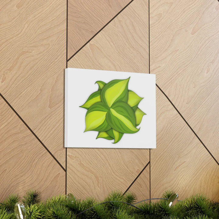 Philodendron Brasil Canvas - Botanical Canvas Art Print With Matte Finish & Durable Hanging - Laura Christine Photography & Design