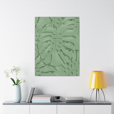 Deep Sage Monstera Canvas, Canvas, Laura Christine Photography & Design, Art & Wall Decor, Canvas, Hanging Hardware, Home & Living, Indoor, Laura Christine Photography & Design, laurachristinedesign.com