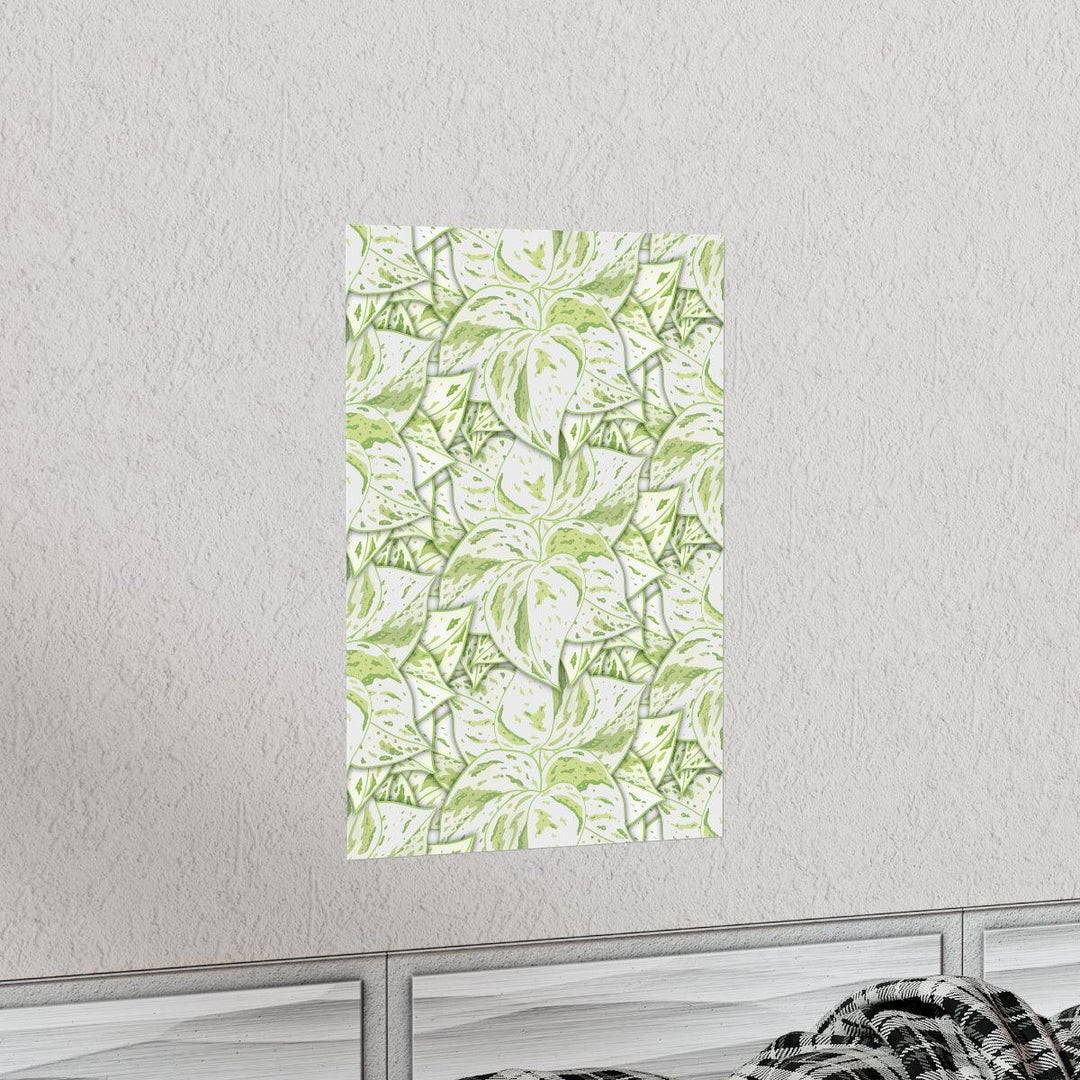 Snow Queen Pothos Print, Poster, Laura Christine Photography & Design, Back to School, Home & Living, Indoor, Matte, Paper, Posters, Valentine's Day promotion, Laura Christine Photography & Design, laurachristinedesign.com