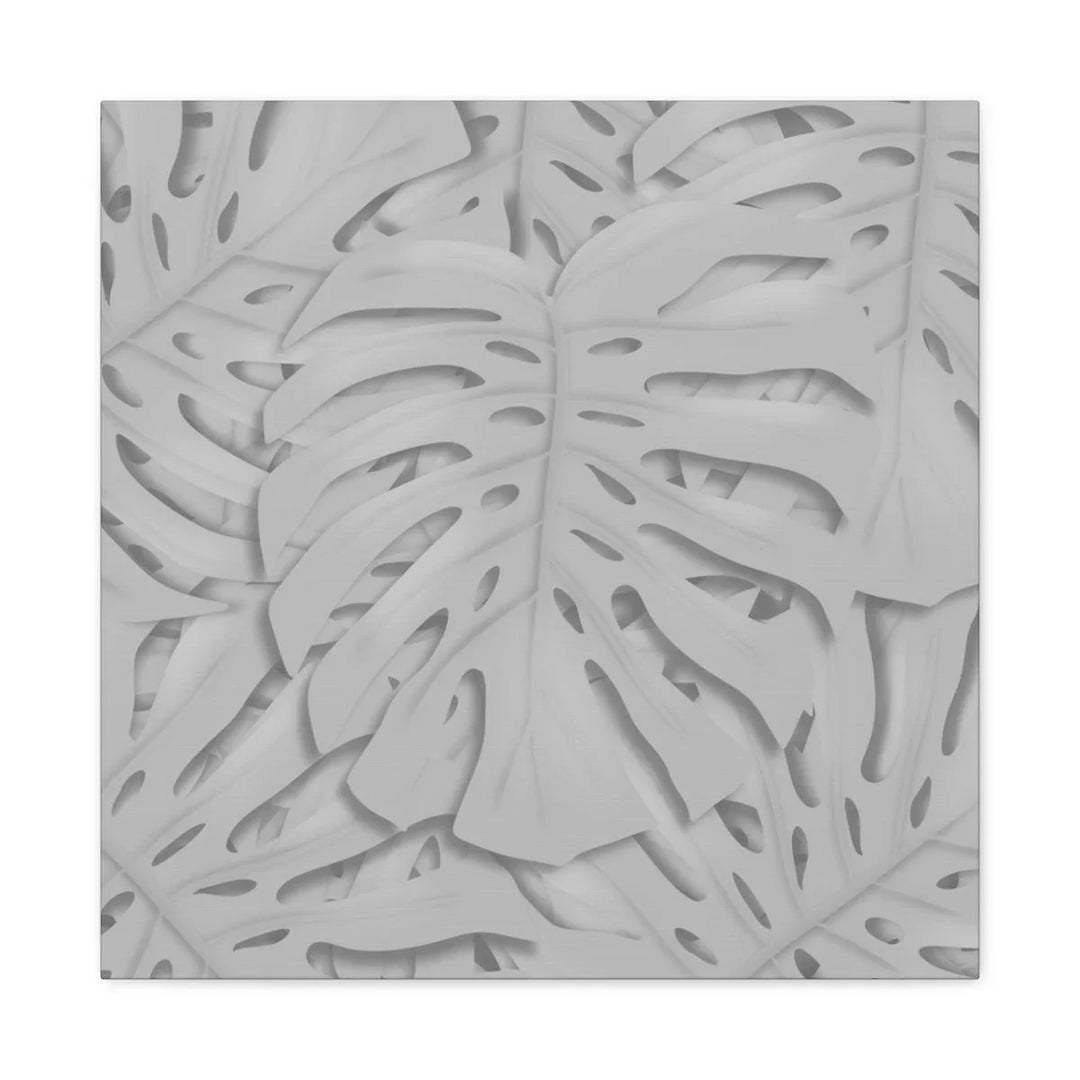 Soft Gray Monstera Canvas, Canvas, Laura Christine Photography & Design, Art & Wall Decor, Canvas, Hanging Hardware, Home & Living, Indoor, Laura Christine Photography & Design, laurachristinedesign.com
