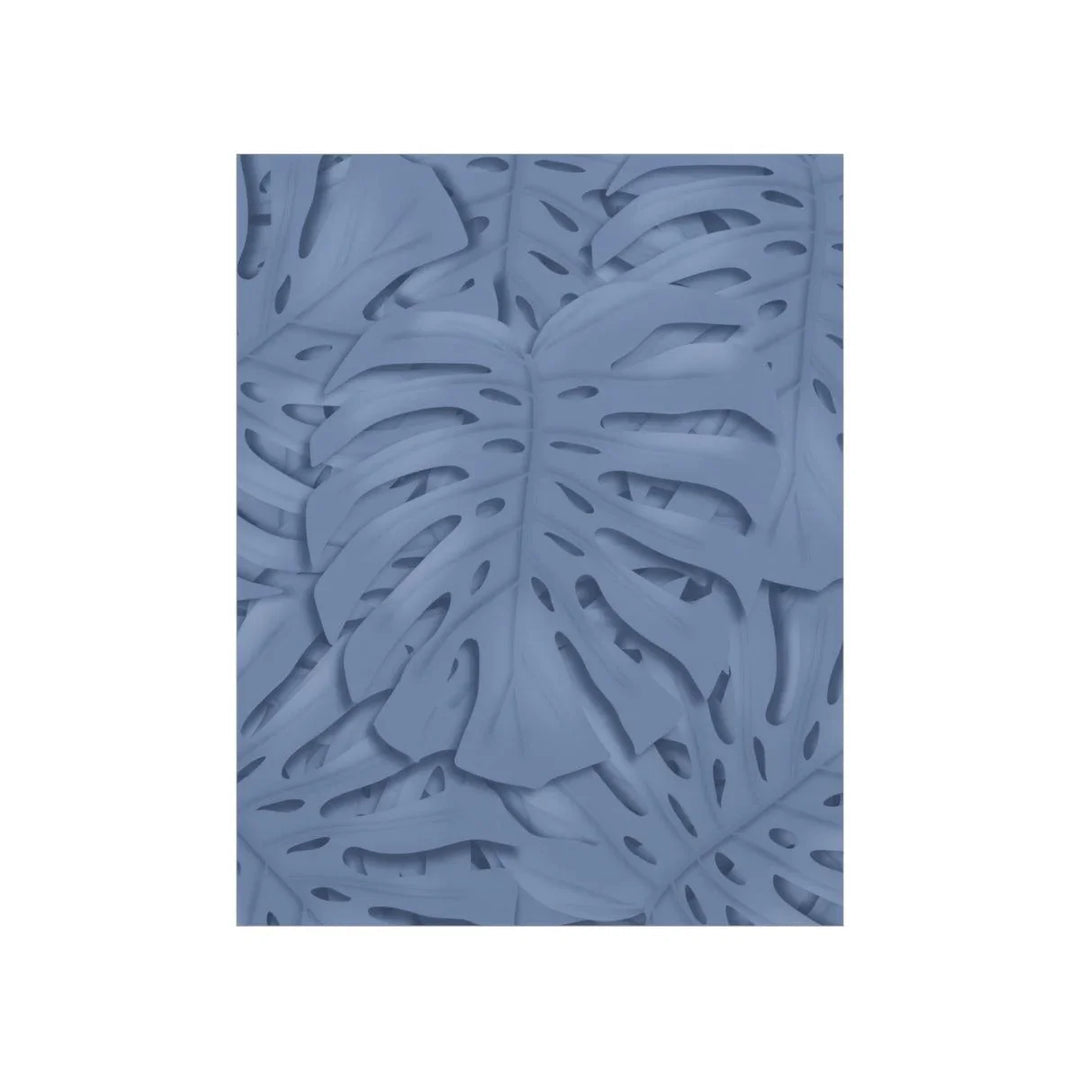Slate Blue Monstera Print, Poster, Laura Christine Photography & Design, Back to School, Home & Living, Indoor, Matte, Paper, Posters, Valentine's Day promotion, Laura Christine Photography & Design, laurachristinedesign.com