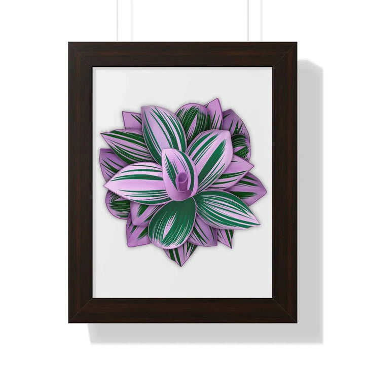 Tradescantia Nanouk Framed Print, Poster, Laura Christine Photography & Design, Framed, Home & Living, Indoor, Paper, Posters, Laura Christine Photography & Design, laurachristinedesign.com