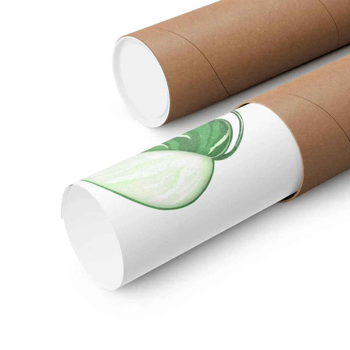 Monstera Albo Print – Large Tropical Leaf Poster | Museum Grade Paper Artwork Unframed