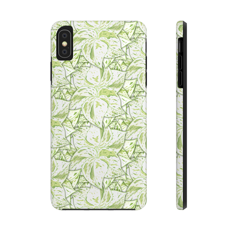 Snow Queen Pothos Phone Case, Phone Case, Printify, Accessories, Glossy, iPhone Cases, Matte, Phone accessory, Phone Cases, Samsung Cases, Laura Christine Photography & Design, laurachristinedesign.com