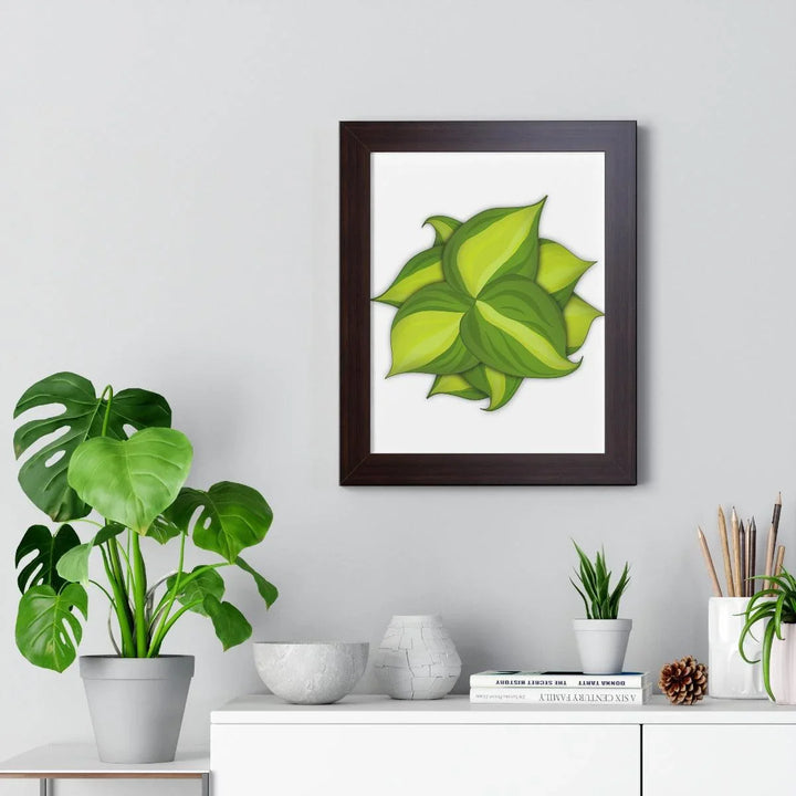 Philodendron Brasil Framed Print, Poster, Laura Christine Photography & Design, Framed, Home & Living, Indoor, Paper, Posters, Laura Christine Photography & Design, laurachristinedesign.com