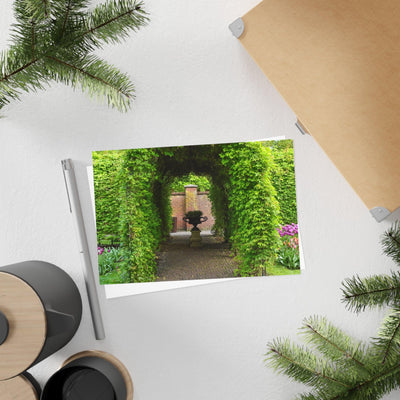 Ivy archway  - Postcard, 10-pack, Paper products, Printify, Back to School, Home & Living, Indoor, Matte, Paper, Posters, Laura Christine Photography & Design, laurachristinedesign.com